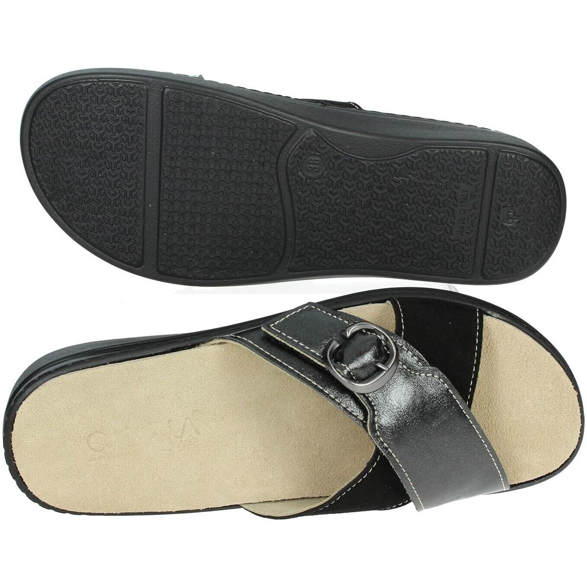 Women's Flip Flops Cinzia Soft Black