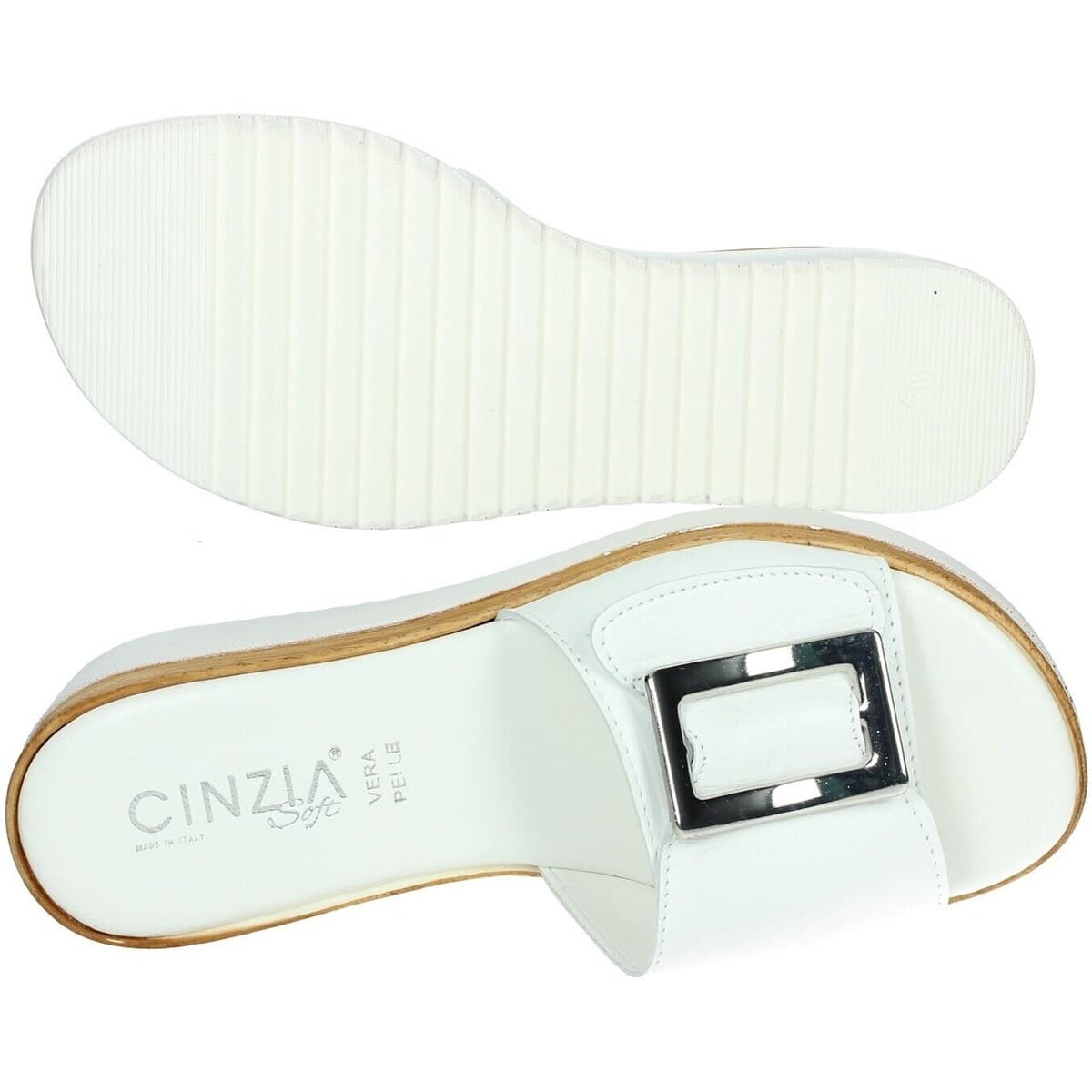 Women's Flip Flops Cinzia Soft White