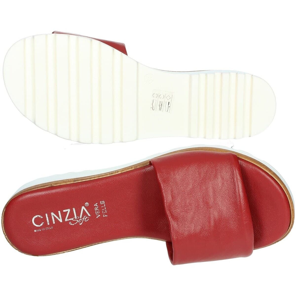 Women's Flip Flops Cinzia Soft Red