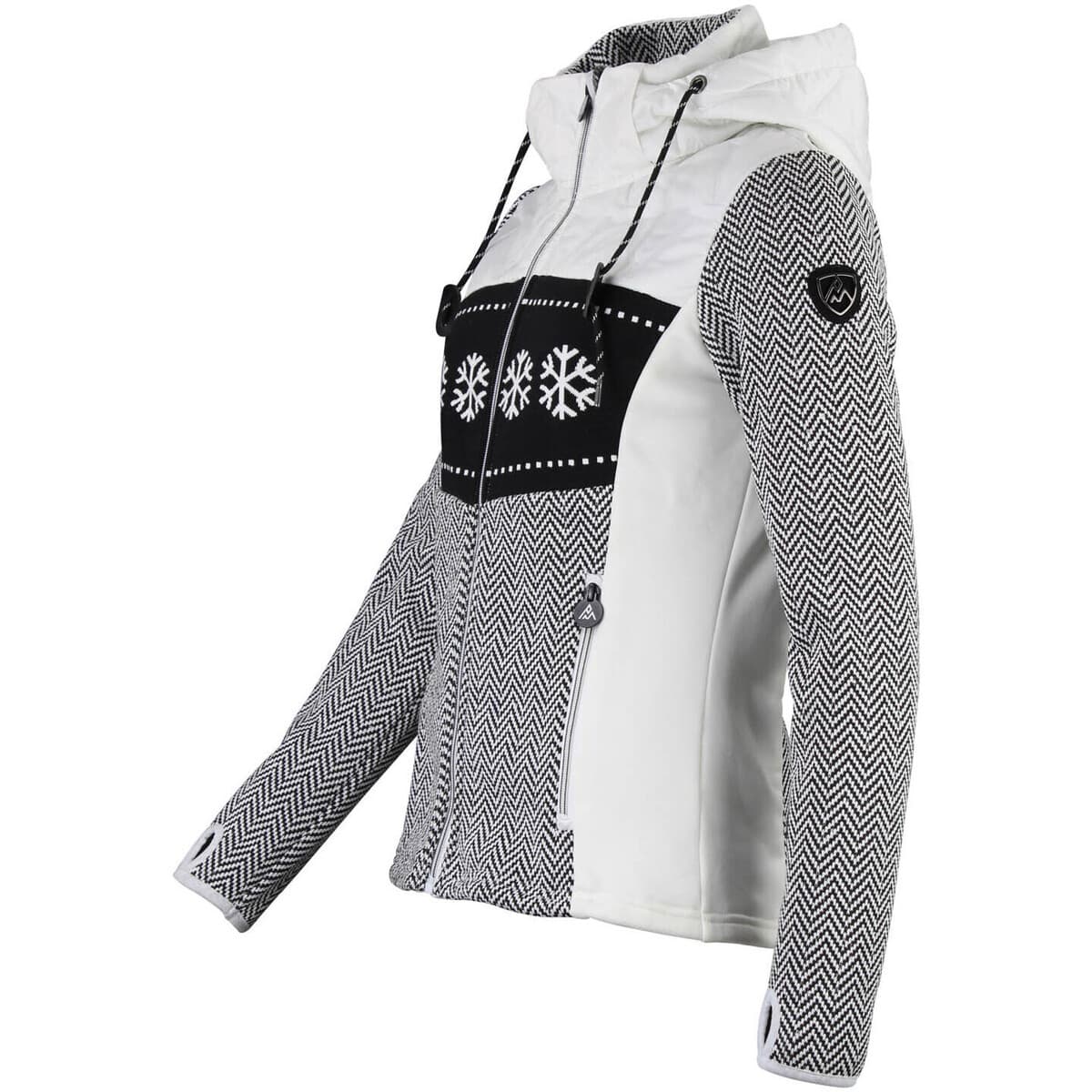 Women's Sweatshirts Peak Mountain White