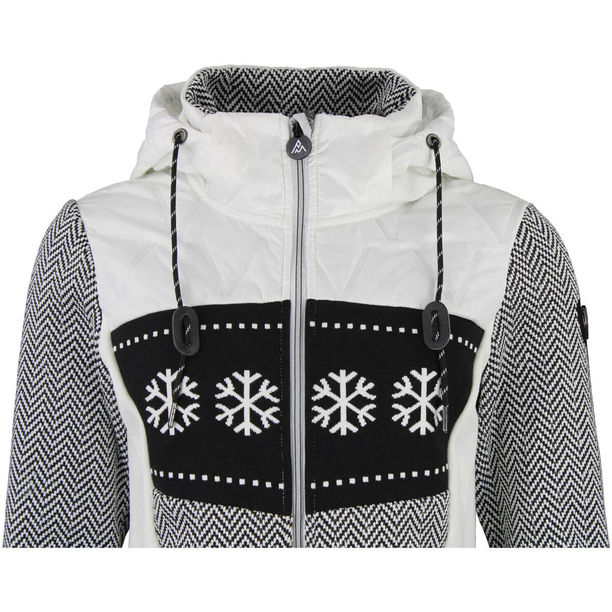 Women's Sweatshirts Peak Mountain White