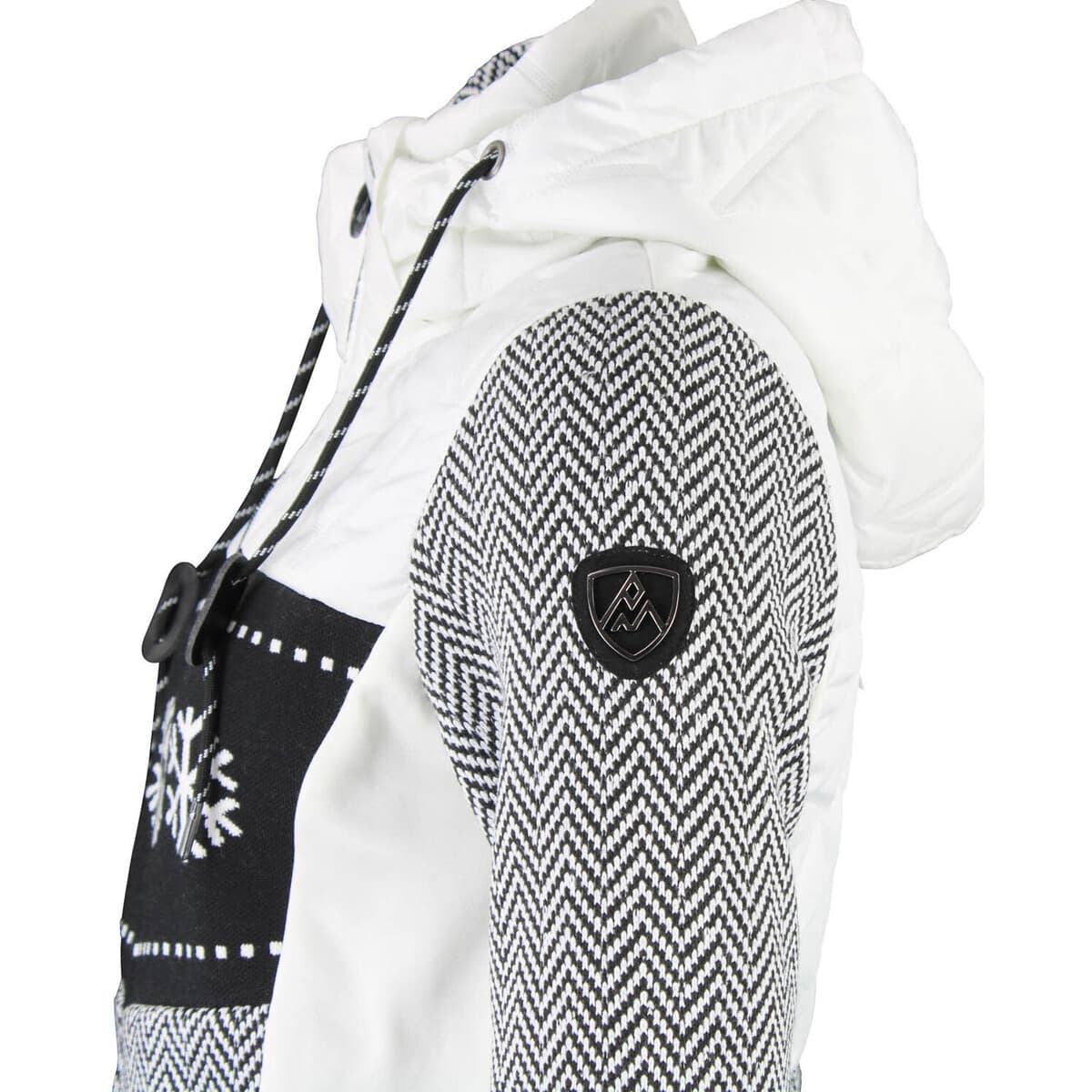 Women's Sweatshirts Peak Mountain White