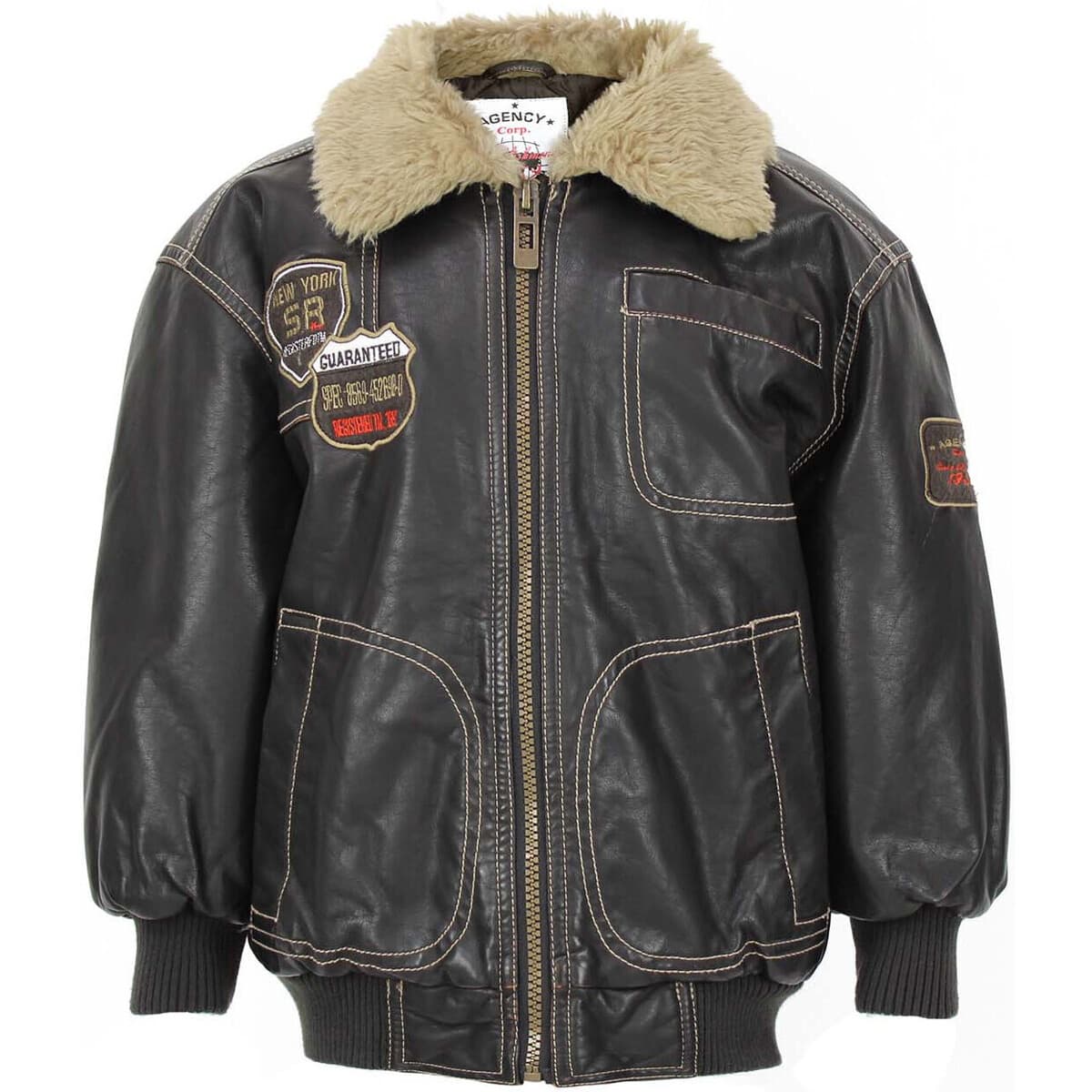 Boys' Jackets Srk Brown