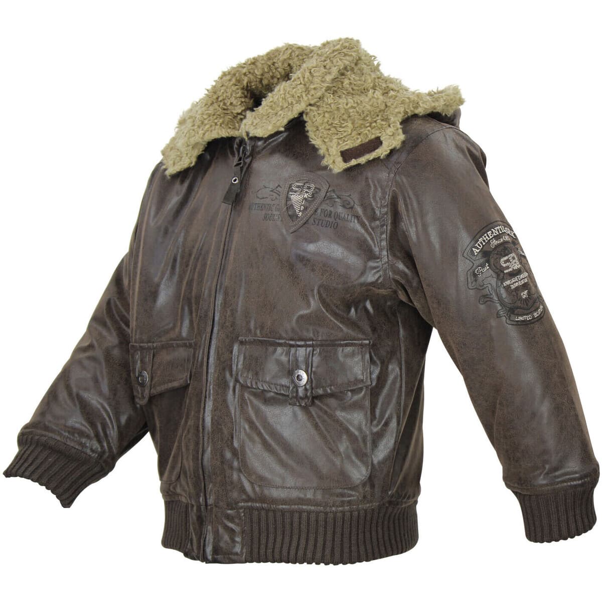 Boys' Jackets Srk Brown