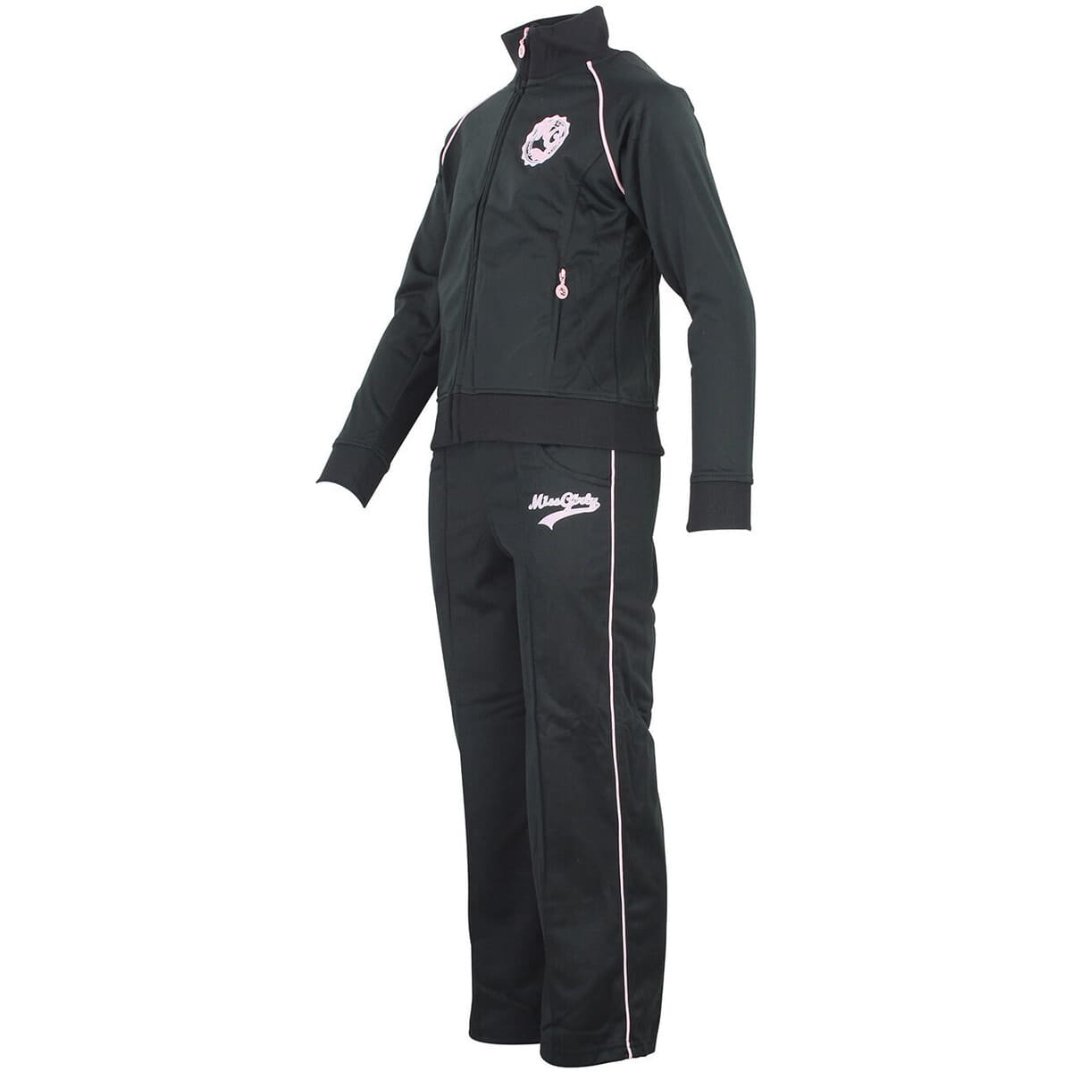Girls' Tracksuits Miss Girly Black