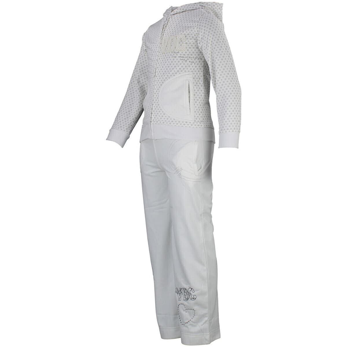 Girls' Tracksuits Miss Girly White
