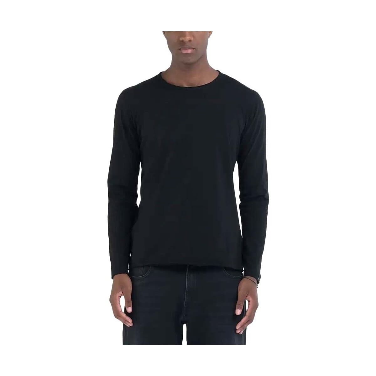 Men's T-Shirts Replay Black