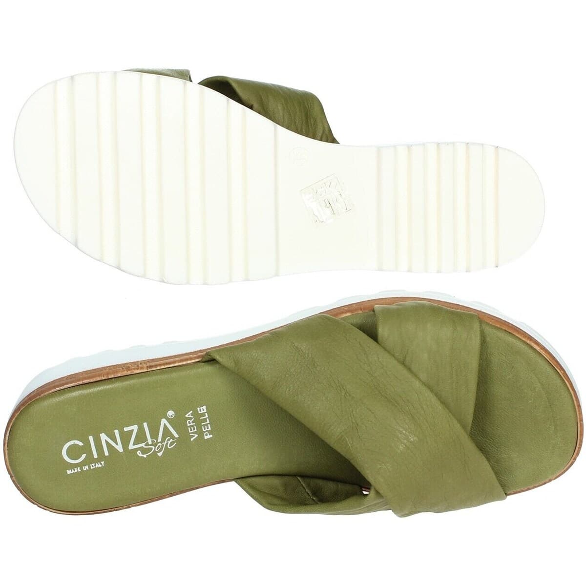 Women's Flip Flops Cinzia Soft Green
