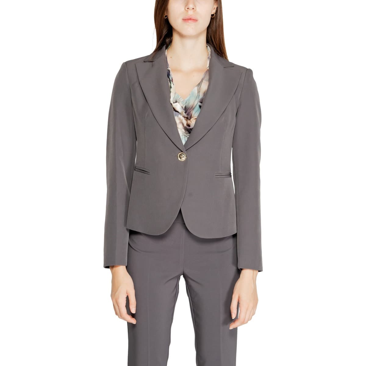 Women's Blazers Rinascimento Gray