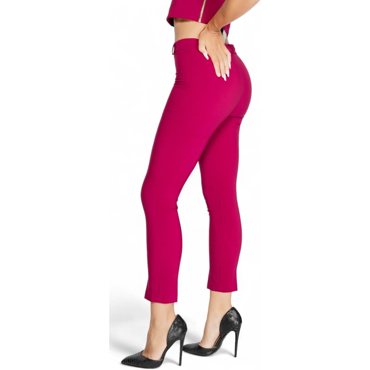 Women's Pants Rinascimento Red