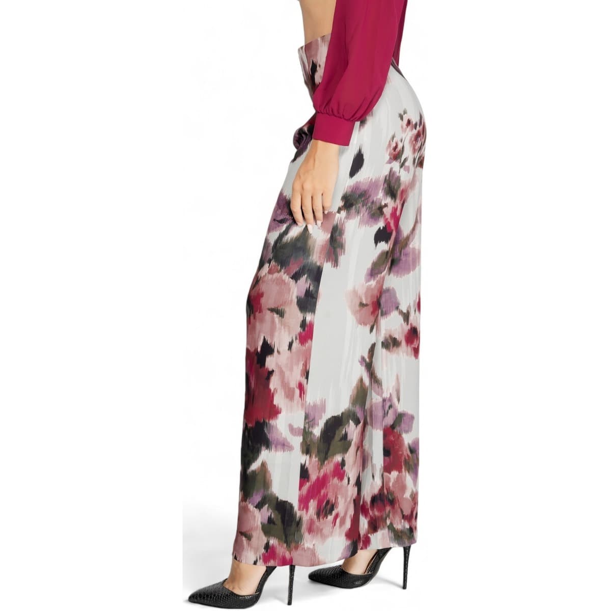 Women's Pants Rinascimento Red