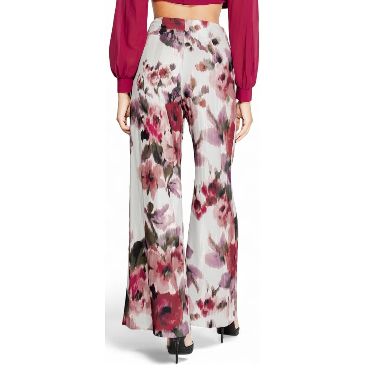 Women's Pants Rinascimento Red