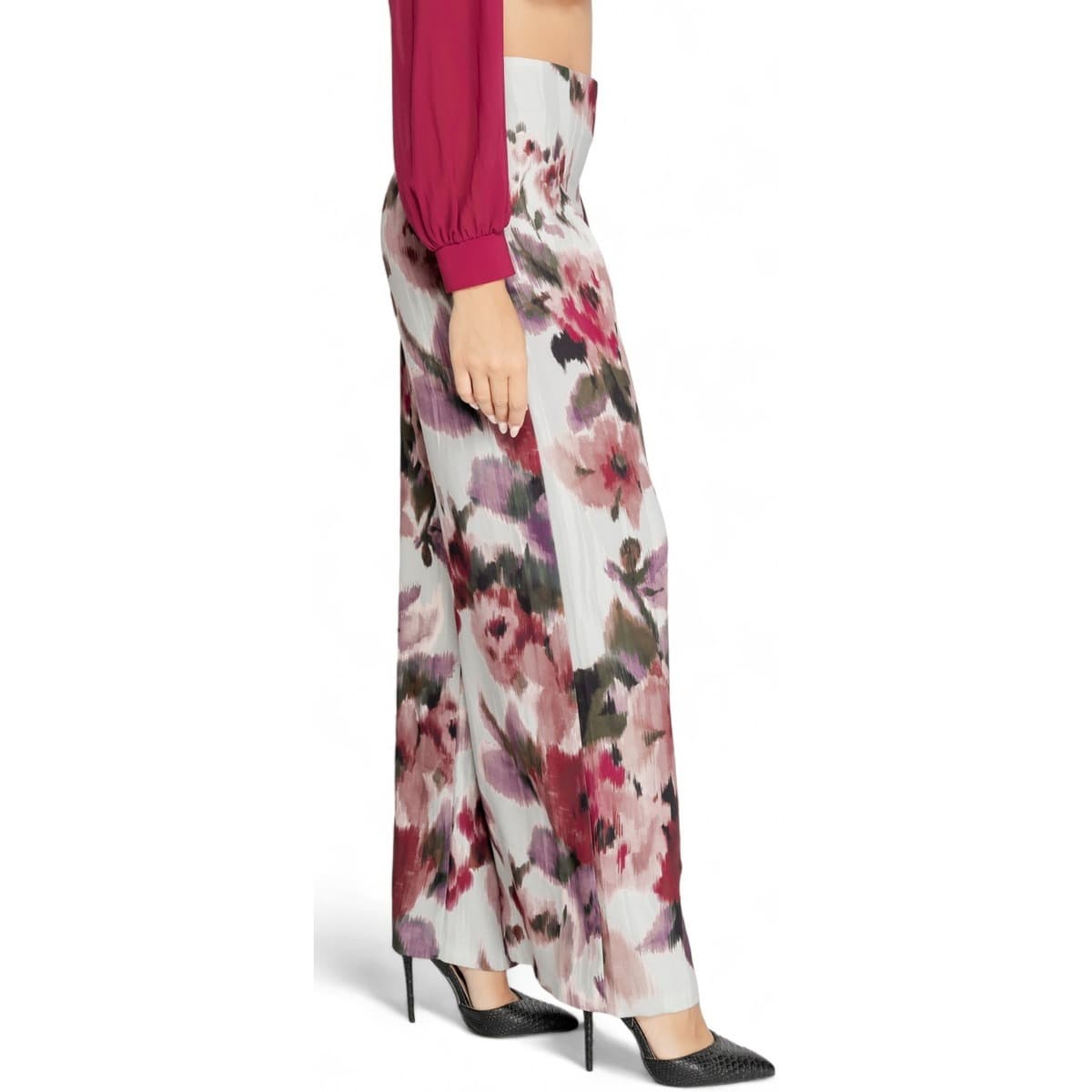 Women's Pants Rinascimento Red