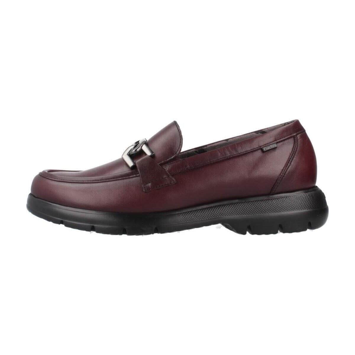 Women's Loafers Fluchos Bordeaux