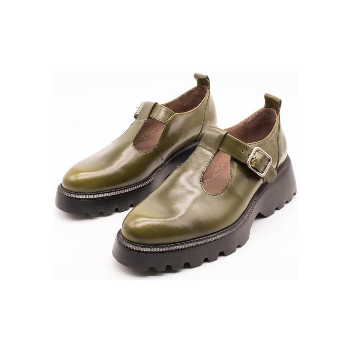 Women's Dress Shoes Wonders Green