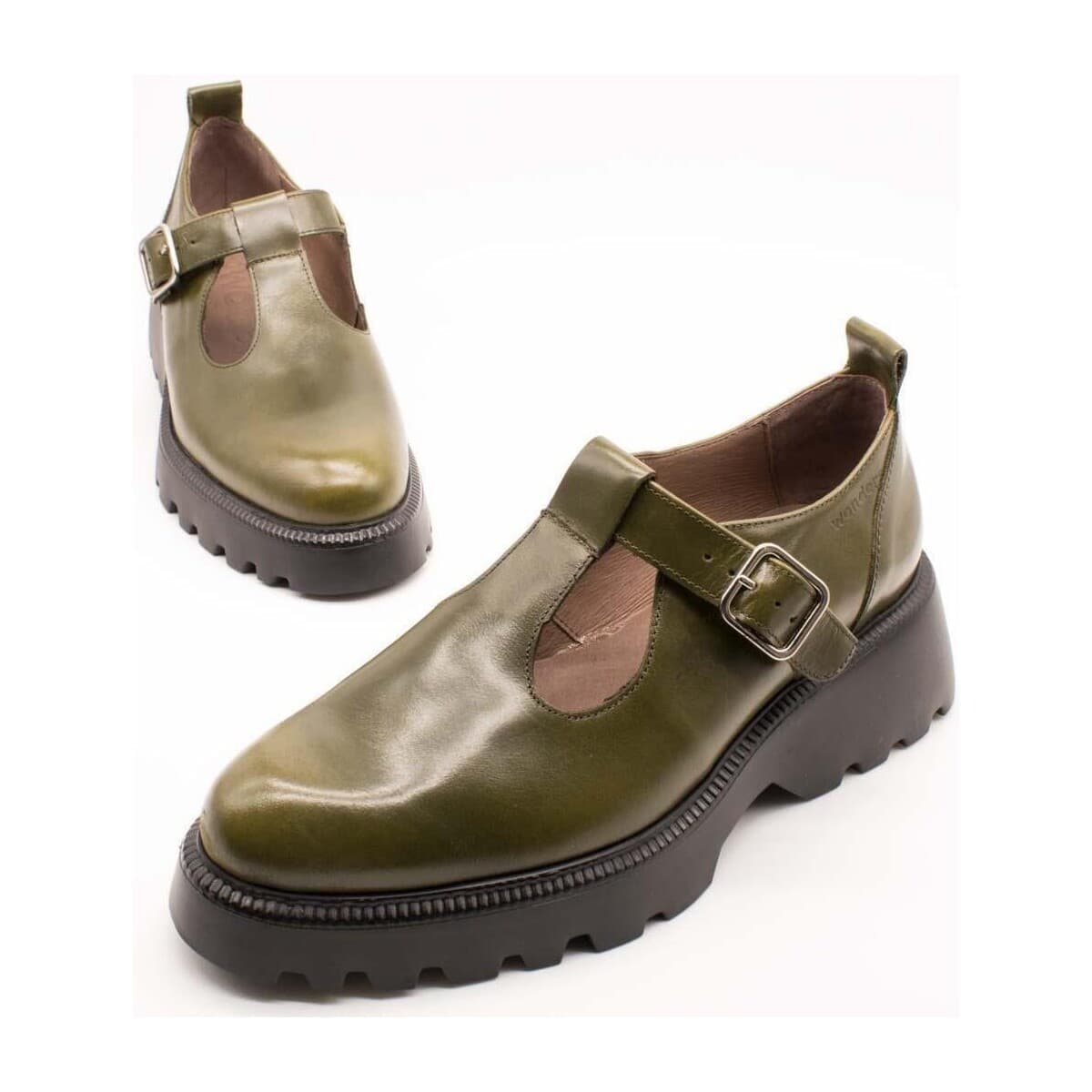 Women's Dress Shoes Wonders Green