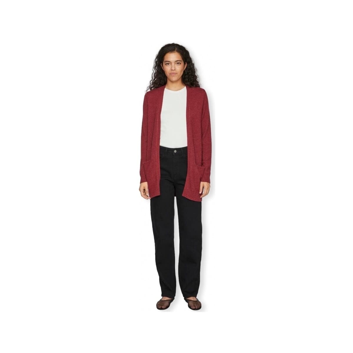 Women's Coats Vila Red