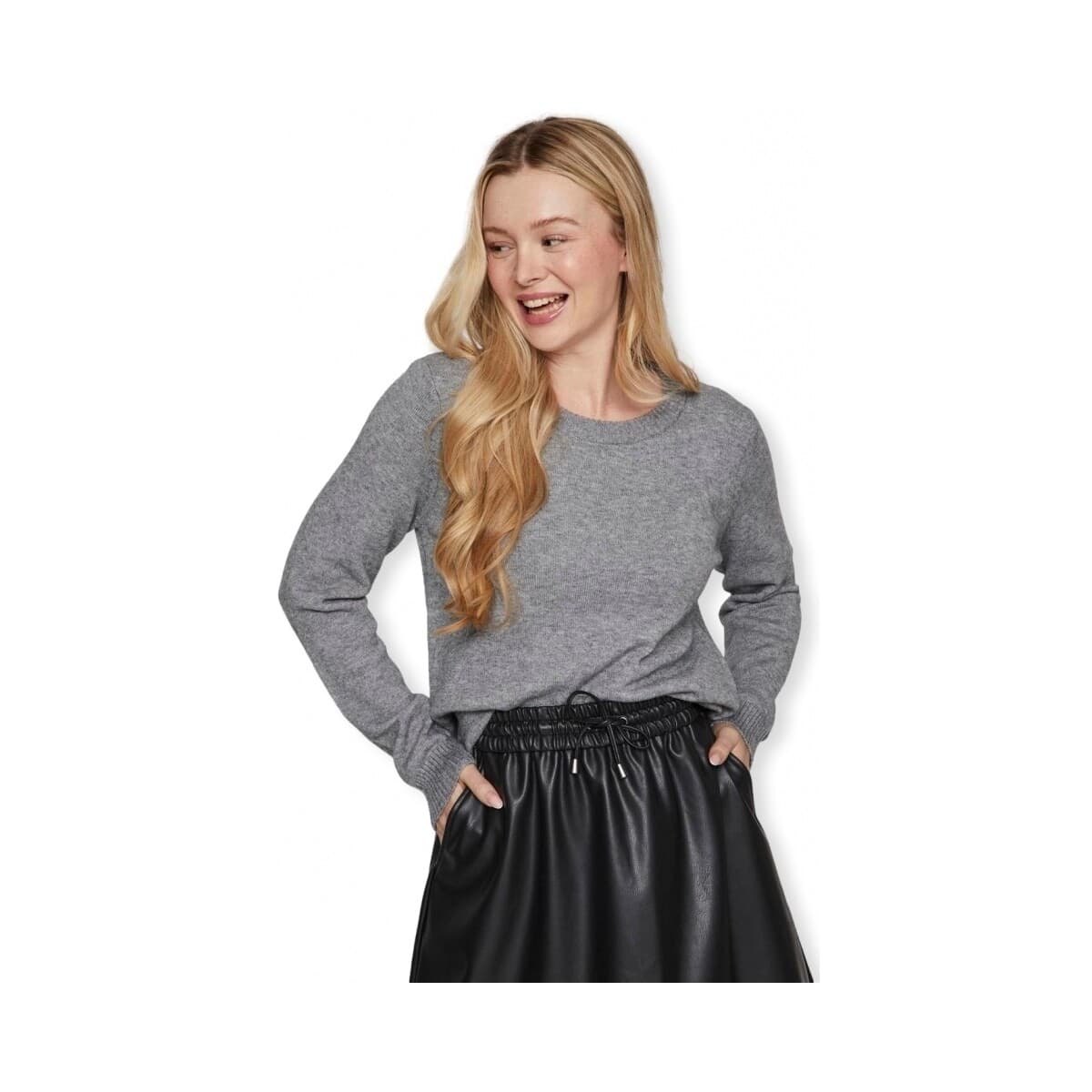 Women's Sweaters Vila Gray