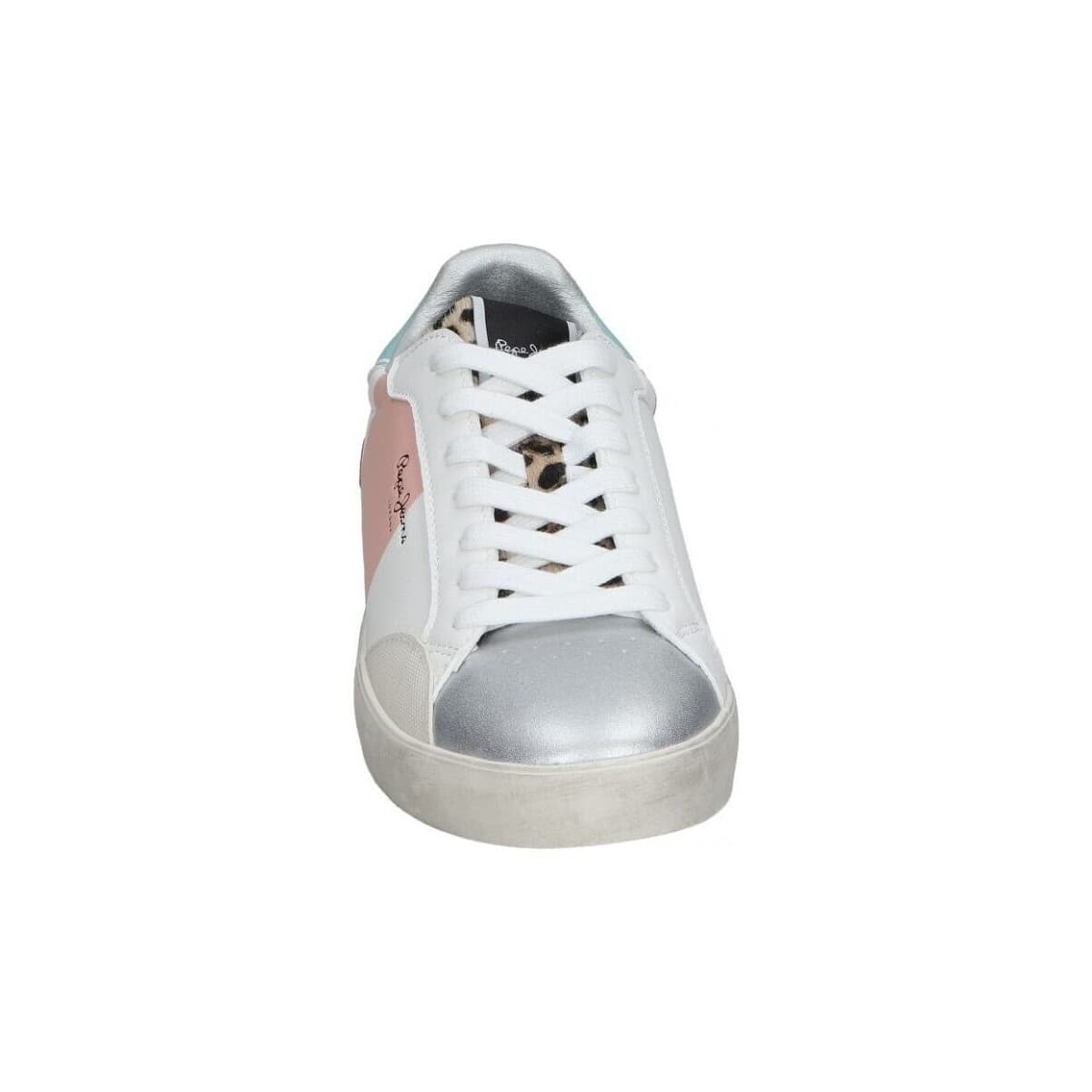 Women's Gym Shoes Pepe Jeans Silver