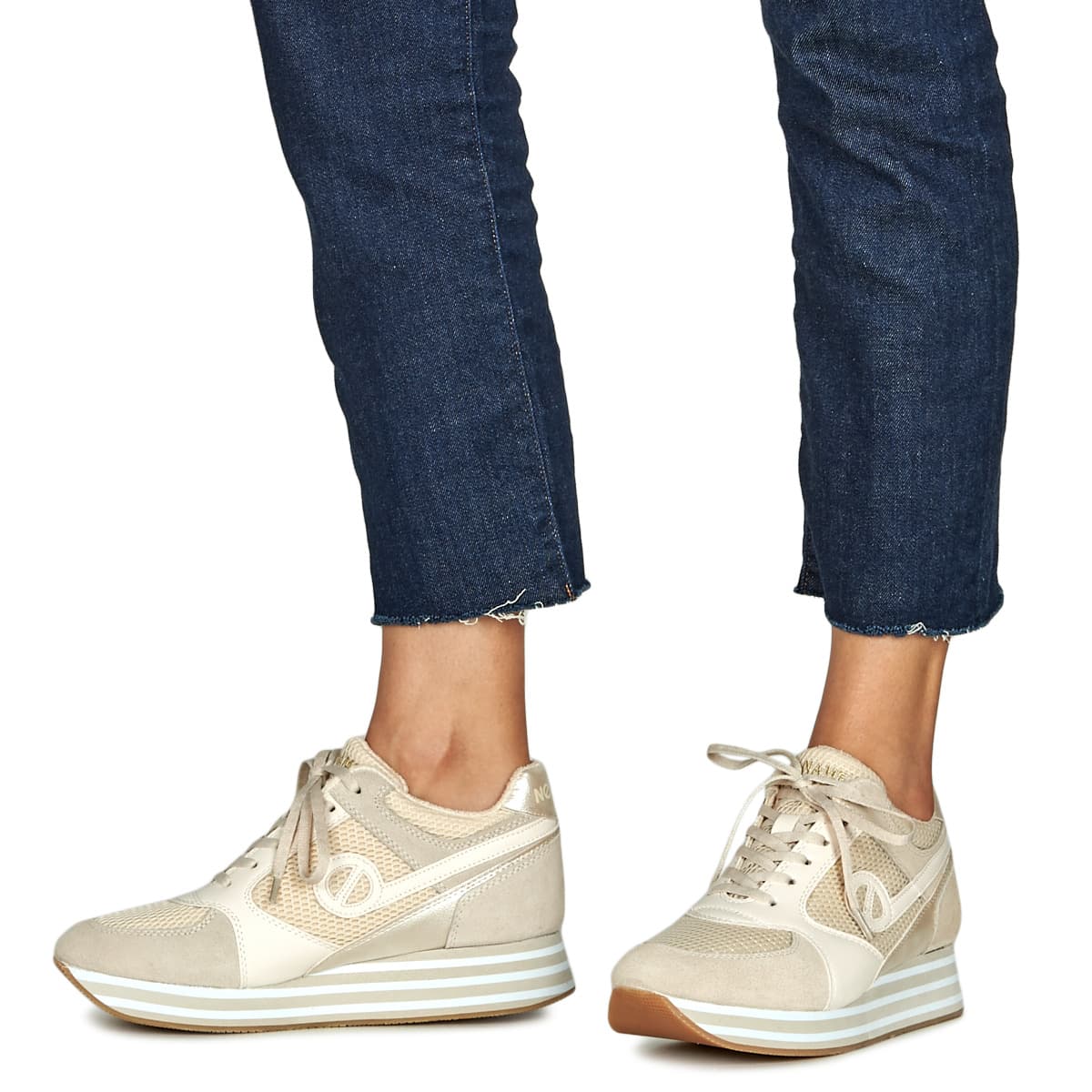 Women's Sneakers No Name Beige