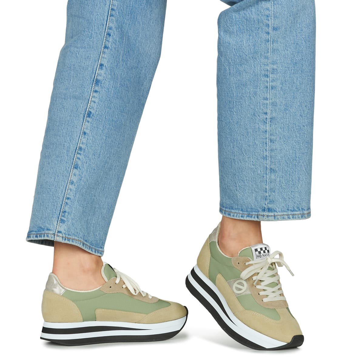 Women's Sneakers No Name Beige