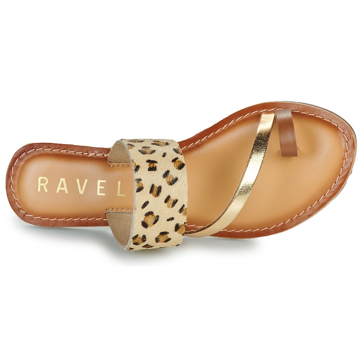Women's Flip Flops Ravel Brown