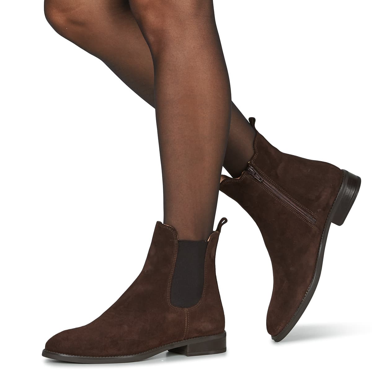 Women's Ankle Boots Unisa Brown
