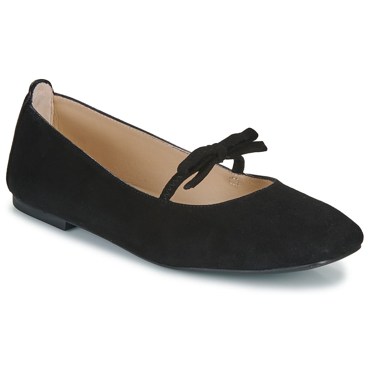 Women's Ballet Flats Unisa Black