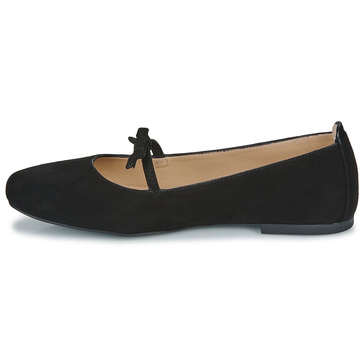 Women's Ballet Flats Unisa Black