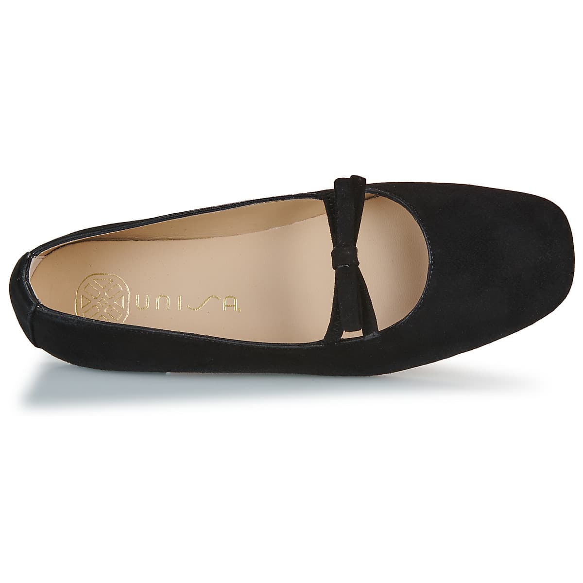 Women's Ballet Flats Unisa Black