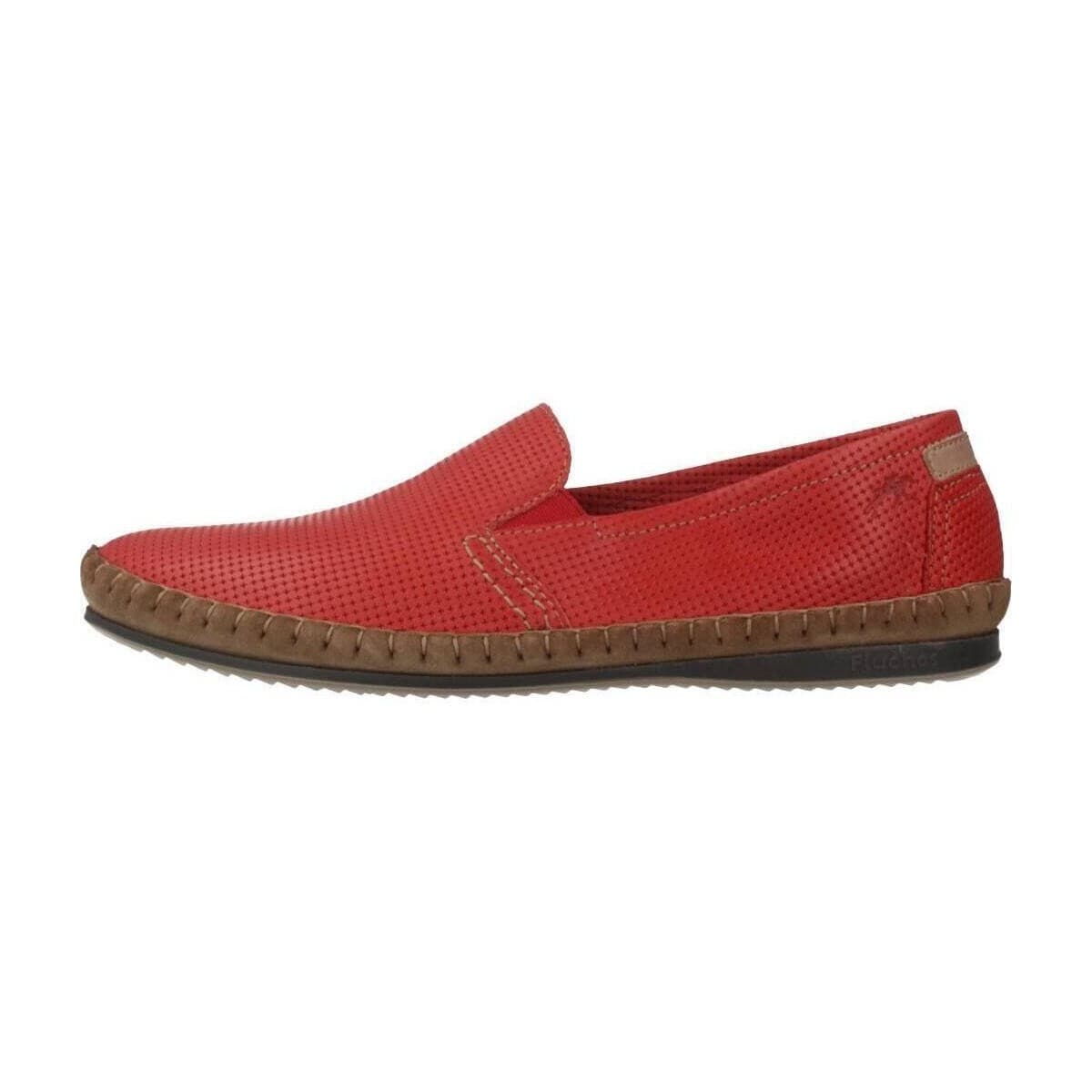 Men's Loafers Fluchos Red