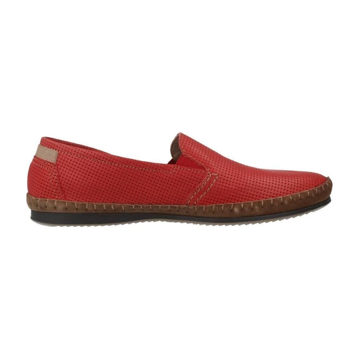 Men's Loafers Fluchos Red