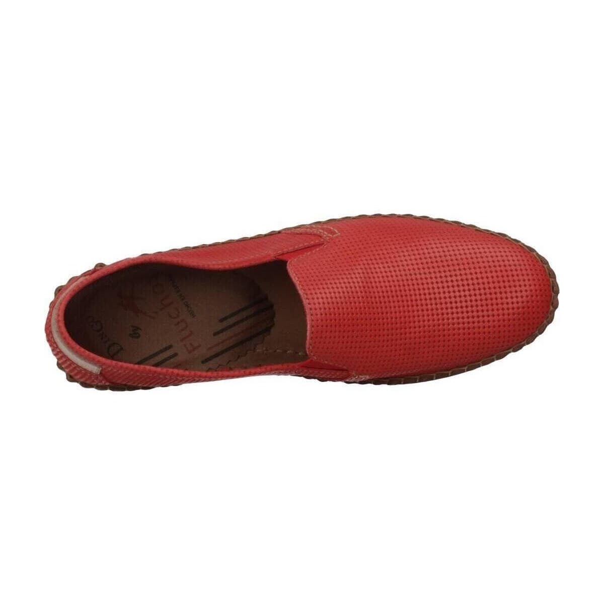 Men's Loafers Fluchos Red