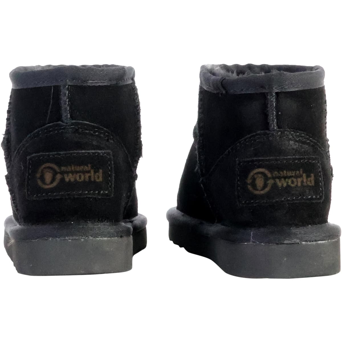 Girls' Ankle Boots Natural World Black