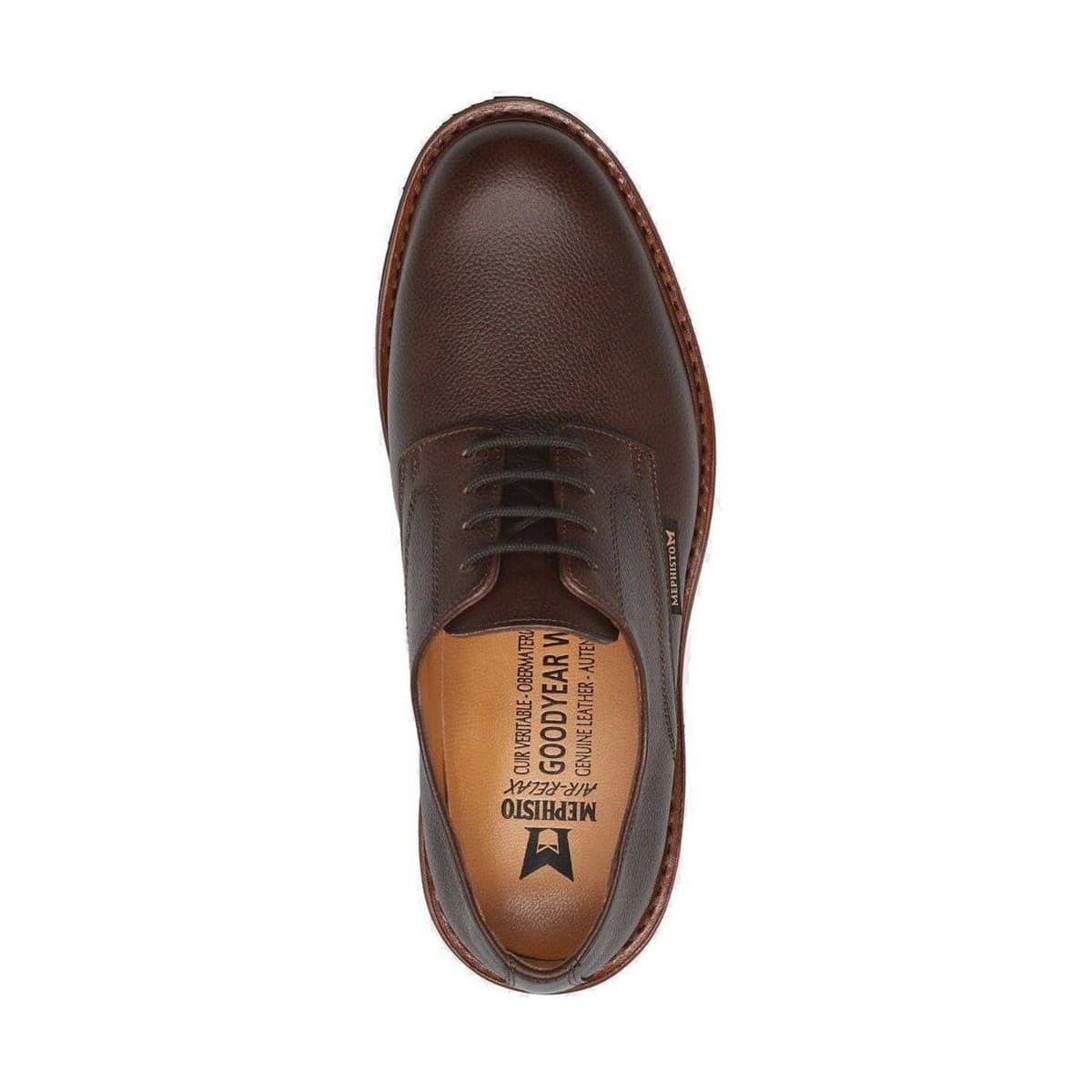 Men's Derby Shoes Mephisto Brown