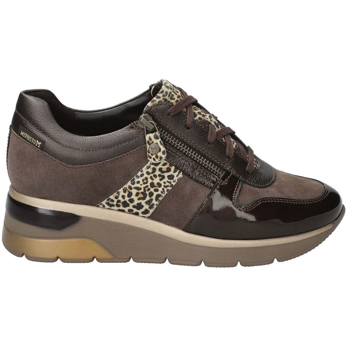 Women's Sneakers Mephisto Brown