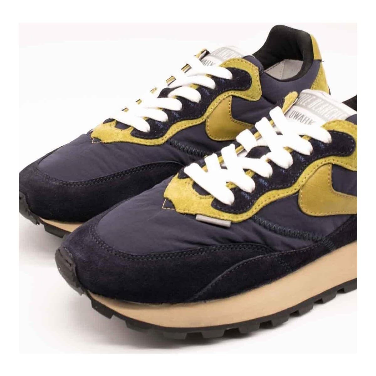 Men's Sneakers Voile Blanche Blue