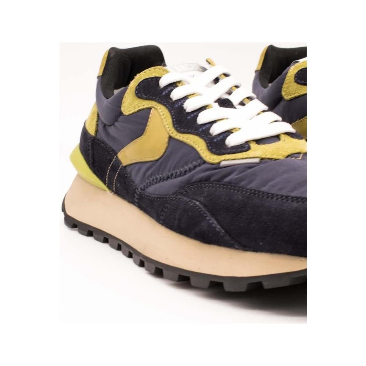 Men's Sneakers Voile Blanche Blue