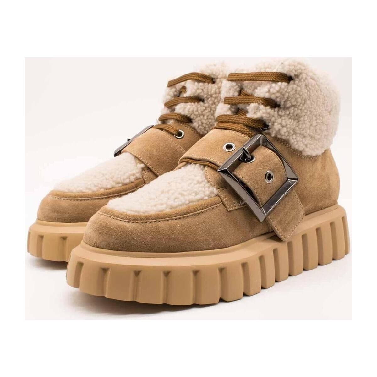 Women's Ankle Boots Voile Blanche Beige