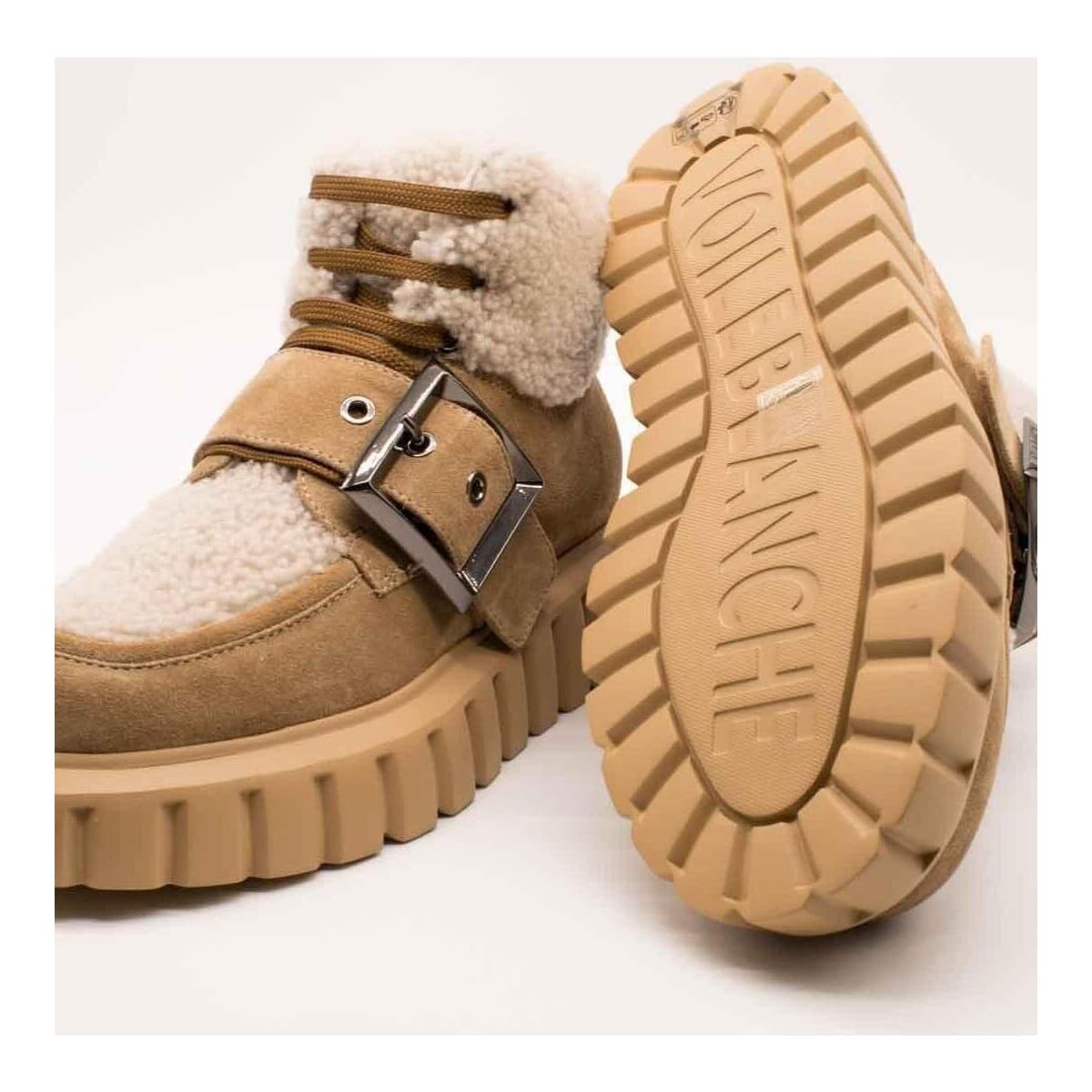 Women's Ankle Boots Voile Blanche Beige