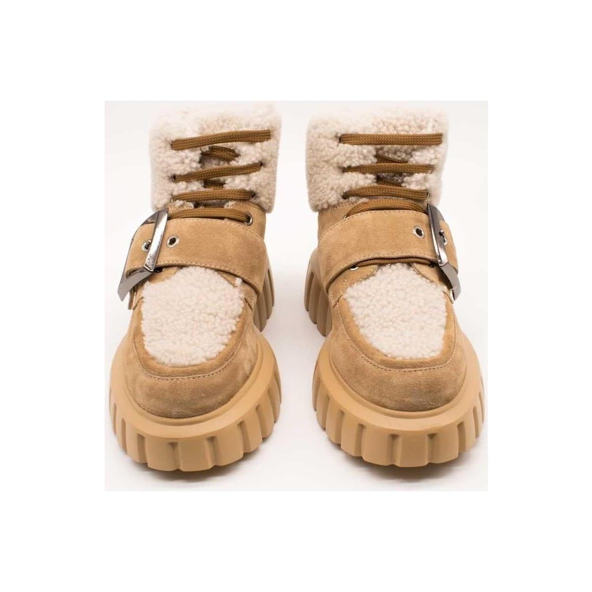 Women's Ankle Boots Voile Blanche Beige