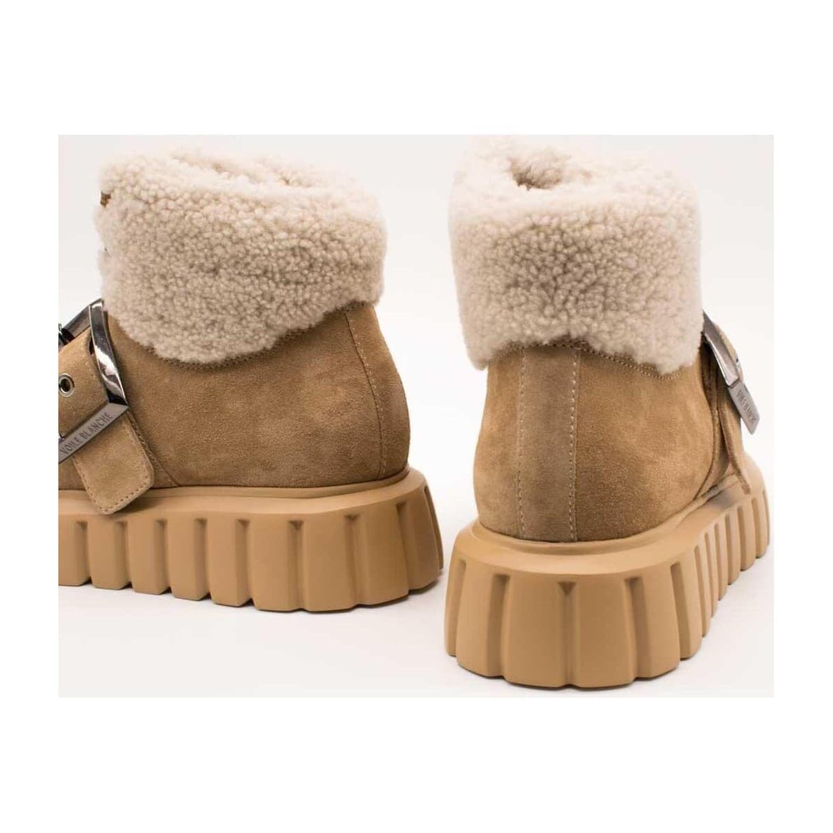 Women's Ankle Boots Voile Blanche Beige