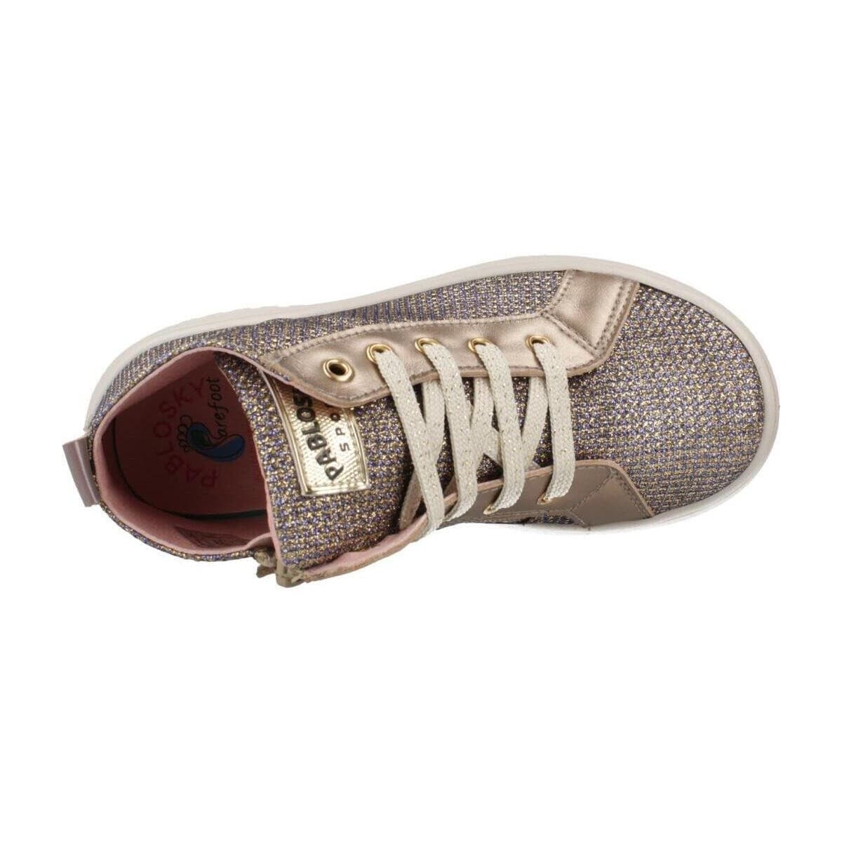 Girls' Sneakers Pablosky Gold