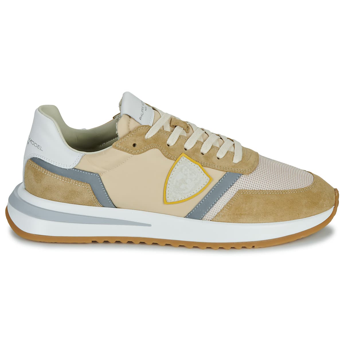 Men's Sneakers Philippe Model Beige