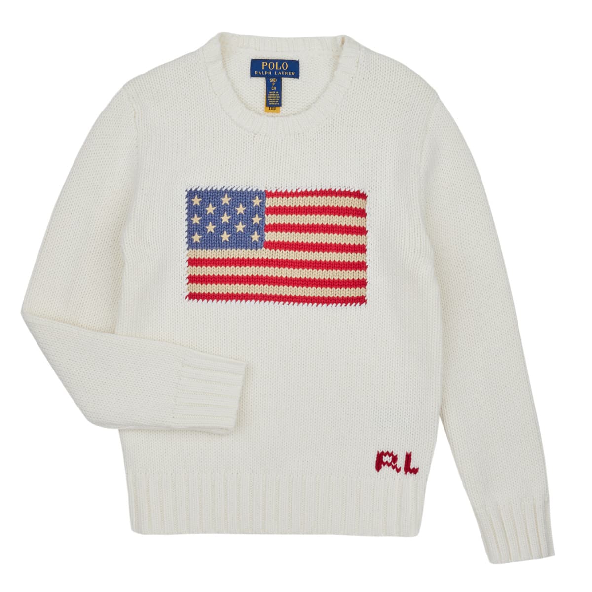 Πουλόβερ Polo Ralph Lauren FLAG CN SWTR-TOPS-SWEATER