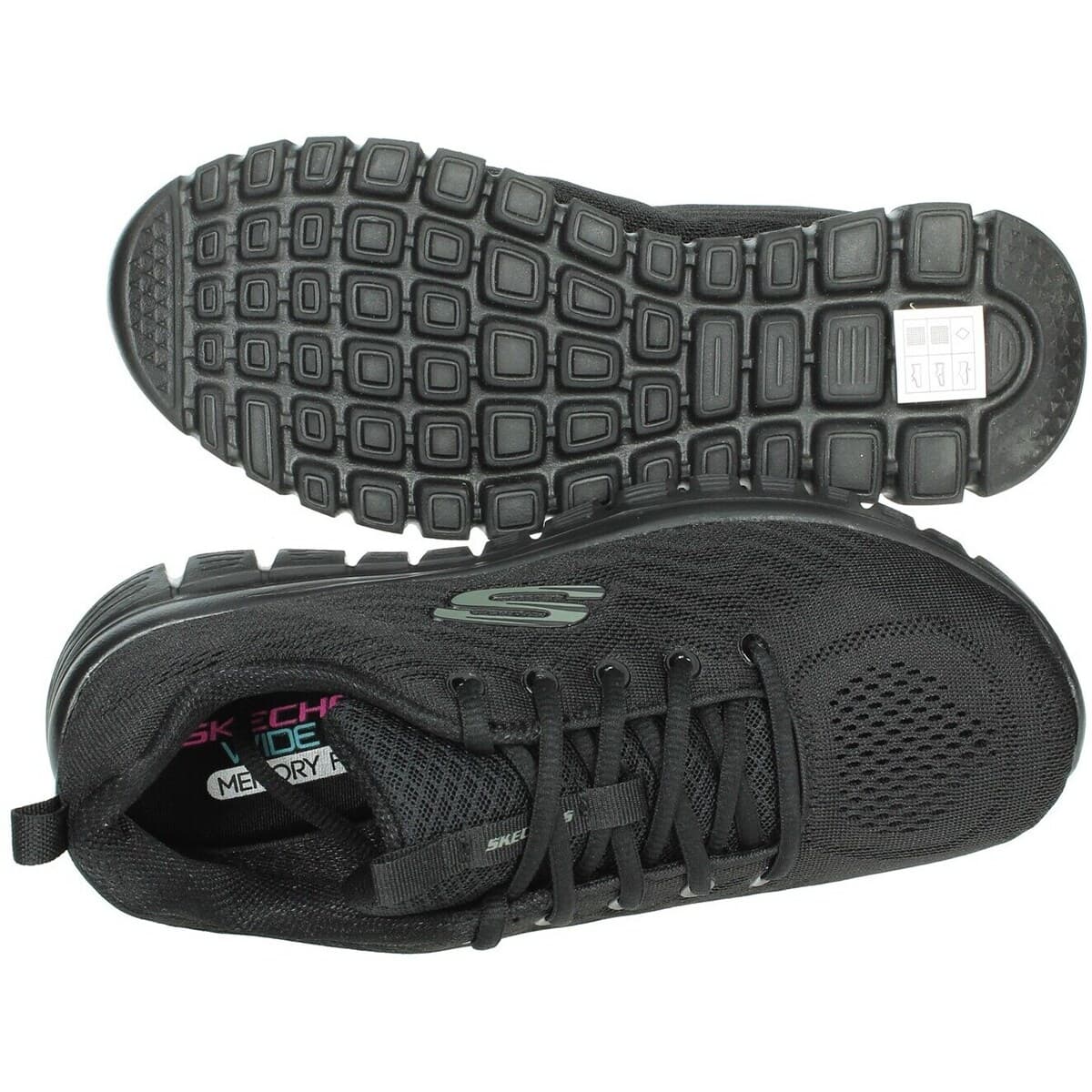 Women's Sneakers Skechers Black