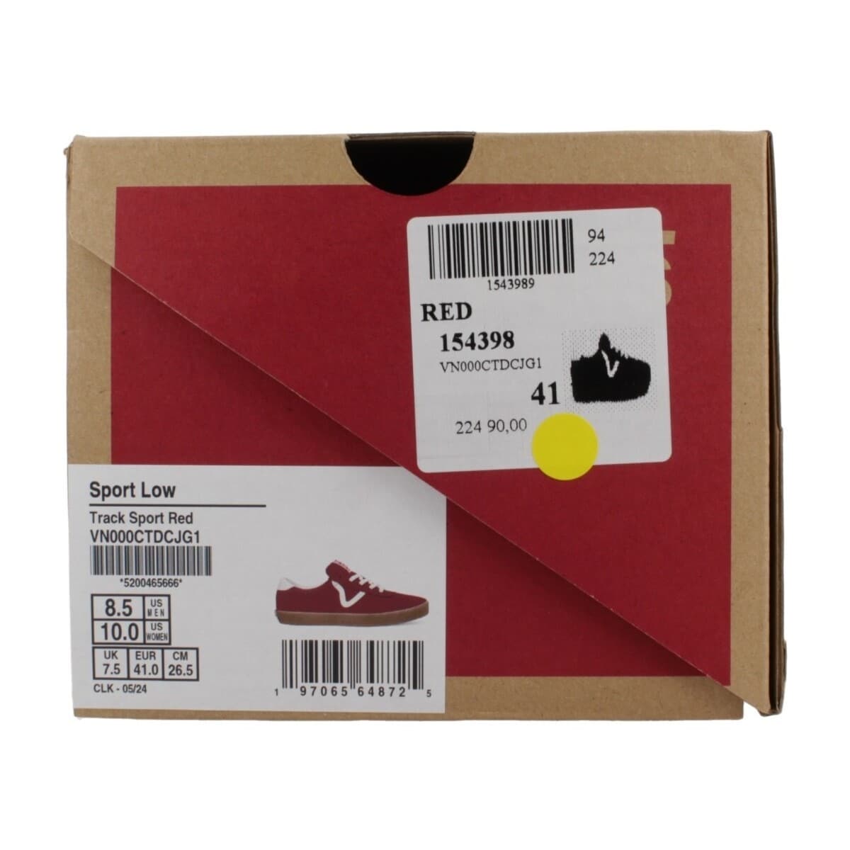 Women's Sneakers Vans Red