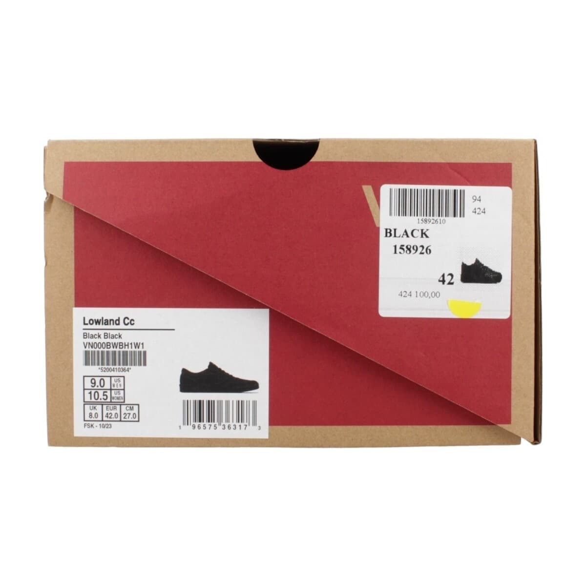 Men's Sneakers Vans Black