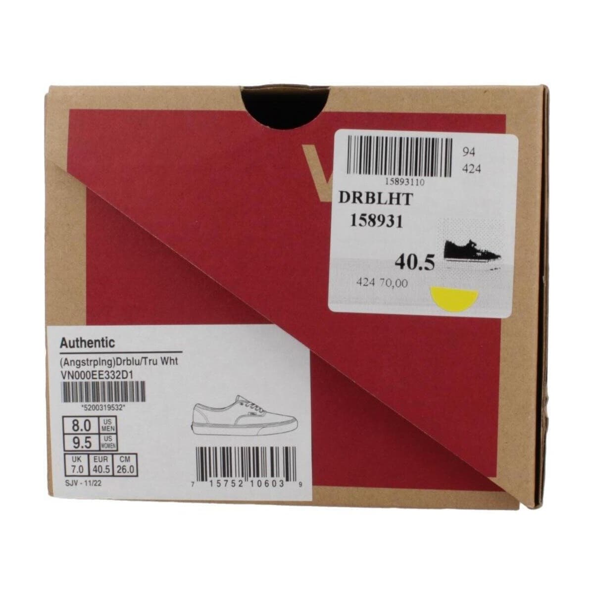 Men's Sneakers Vans Blue