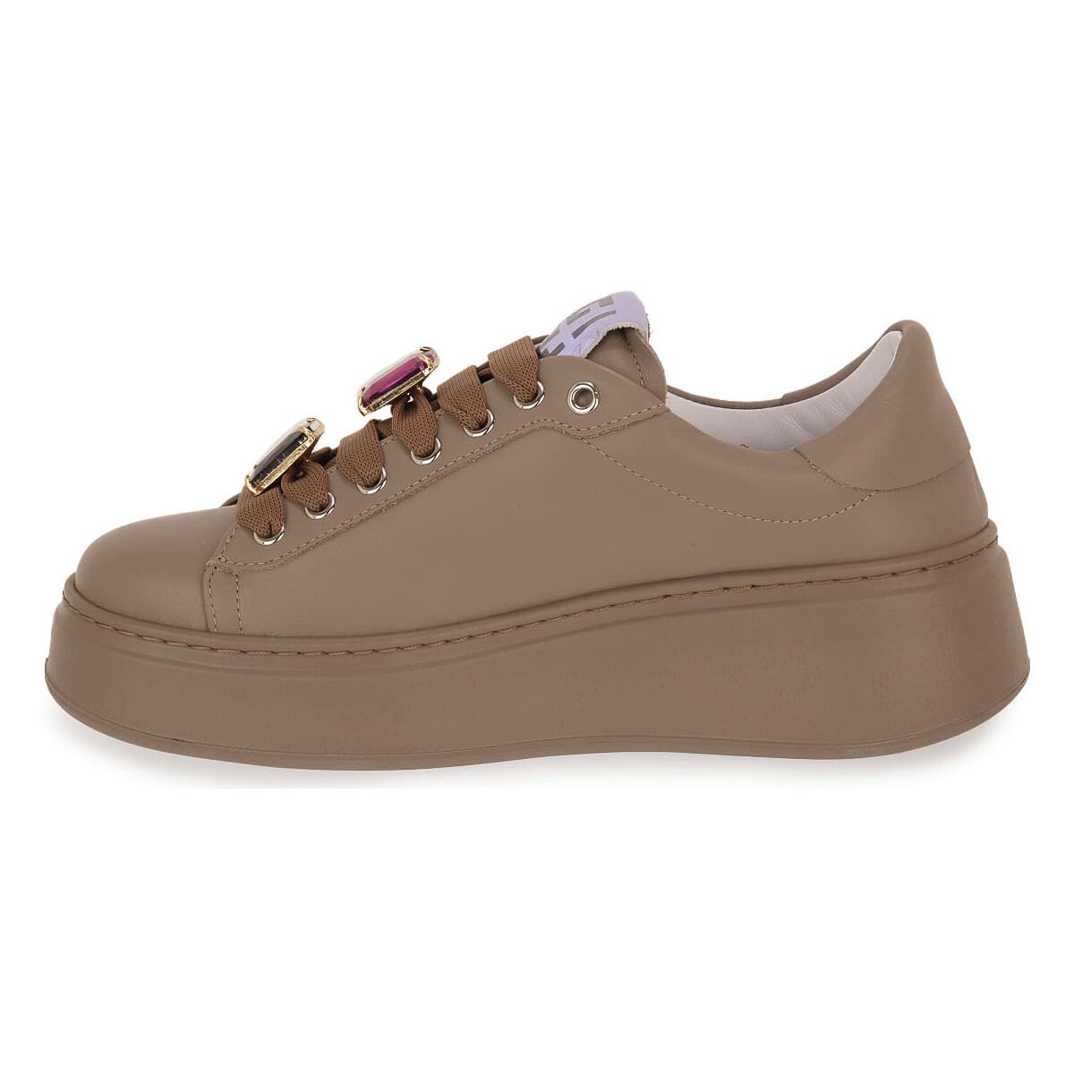 Women's Sneakers Gio + Brown